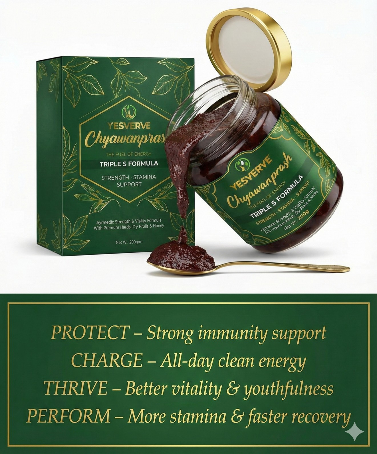 YESVERVE Chyawanprash (Trial Pack 50gm )